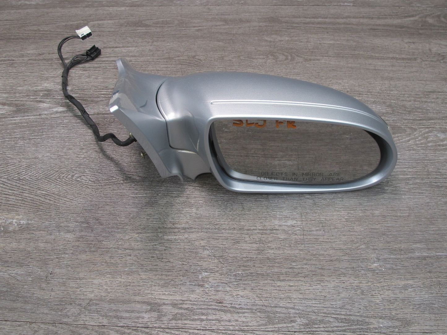 03-08 Mercedes R230 Sl-class Right Door Power Heat Memory Mirror Silver OEM