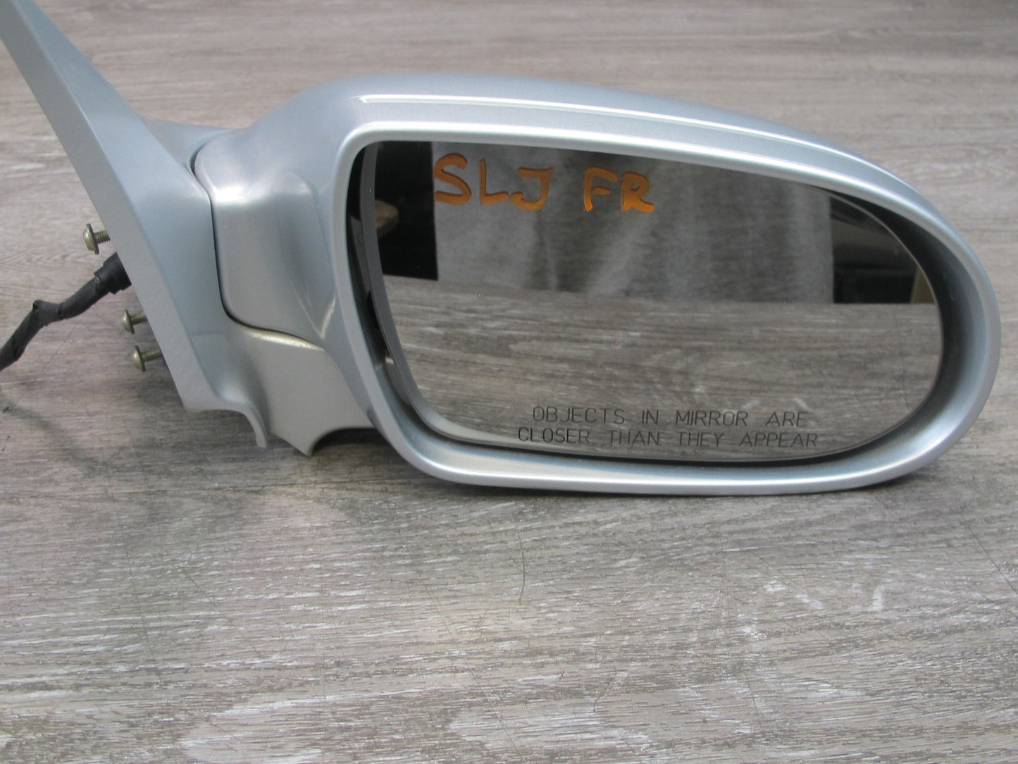 03-08 Mercedes R230 Sl-class Right Door Power Heat Memory Mirror Silver OEM