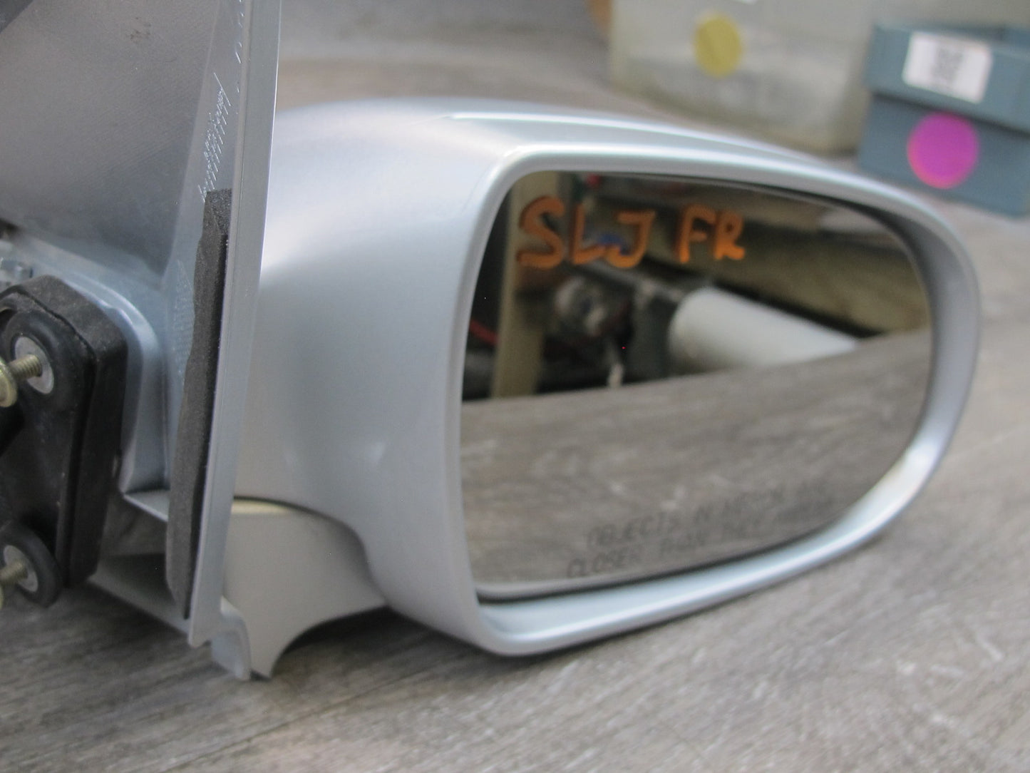 03-08 Mercedes R230 Sl-class Right Door Power Heat Memory Mirror Silver OEM