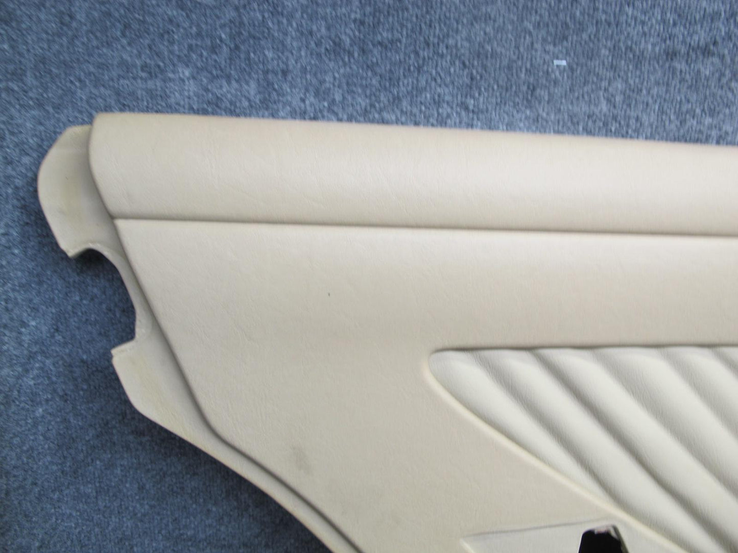 86-91 Mercedes W126 Set of 2 Rear Left & Right Door Interior Trim Panel OEM