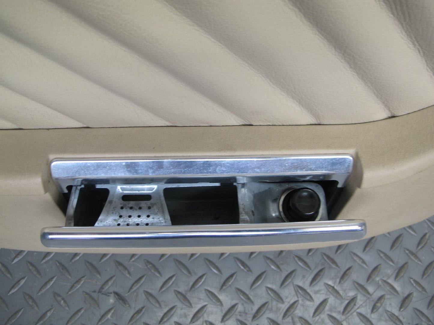 86-91 Mercedes W126 Set of 2 Rear Left & Right Door Interior Trim Panel OEM