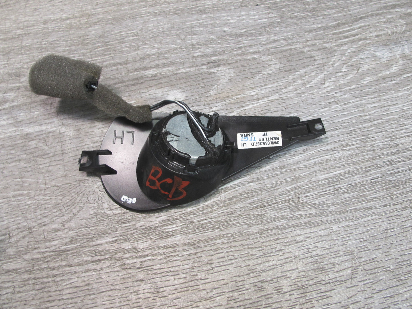 03-10 Bentley Continental GTC GT Front A Pillar Tweeter Speaker Set of 2