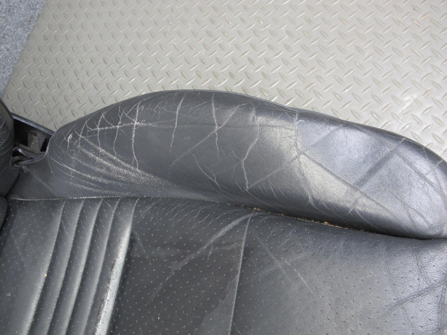 2001-2004 Porsche Boxster 986 Front Left & Right Side Leather Seat Black Set