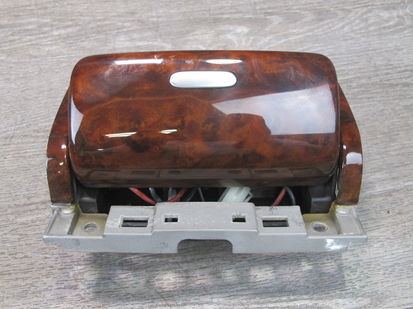 07-11 Bentley Continental GTC Rear Console Ashtray w Wood Trim