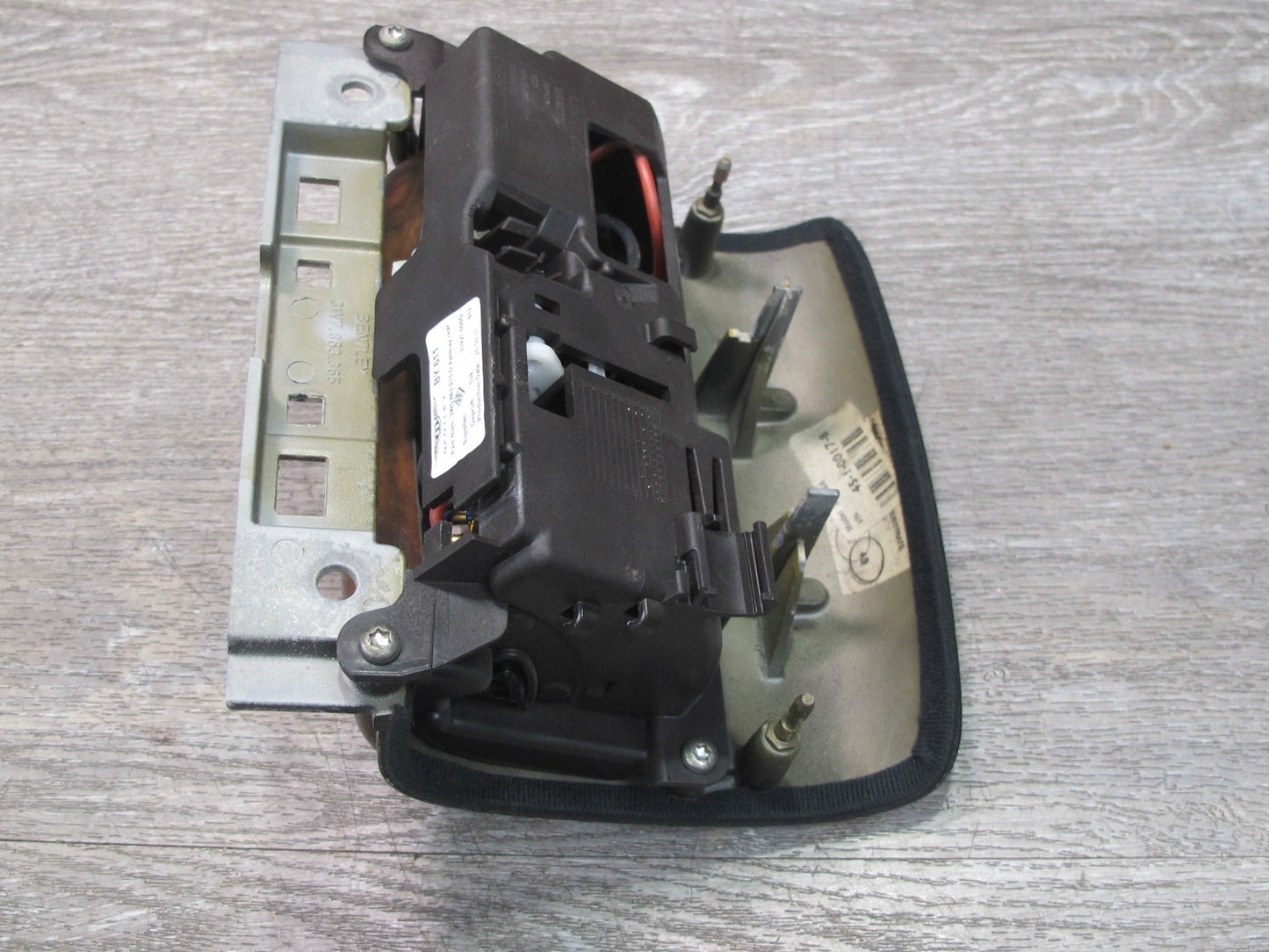 07-11 Bentley Continental GTC Rear Console Ashtray w Wood Trim