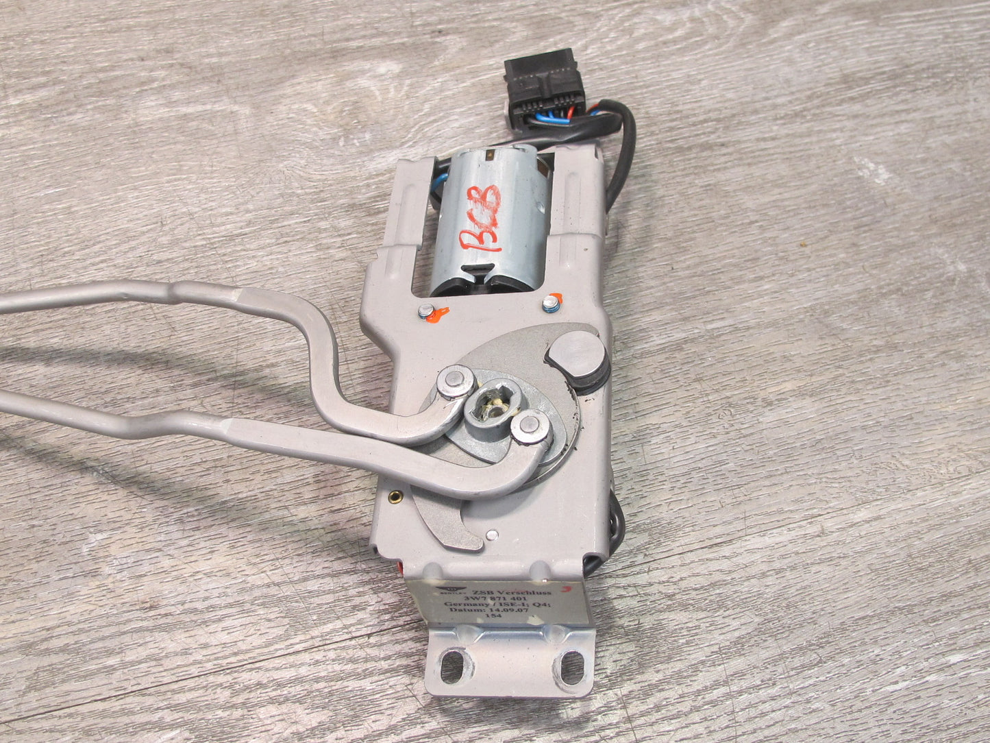 07-11 Bentley Continental GTC Convertible Front TOP Roof Lock Latch Motor