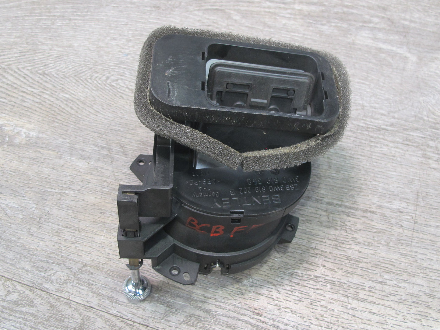 03-12 Bentley Continental GTC GT Dash Front Right A/C Air Vent 3W0819358