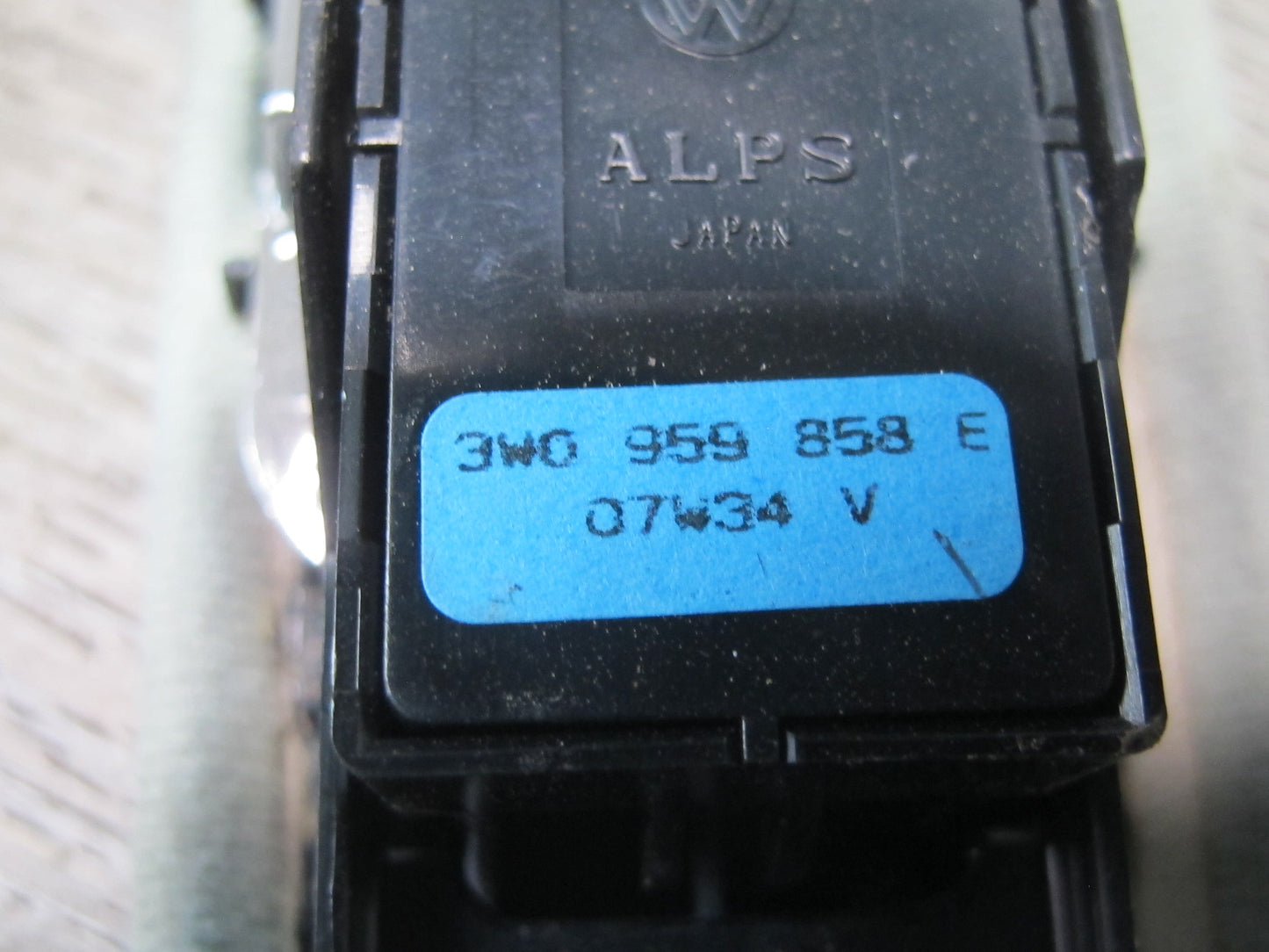 03-12 Bentley Continental GTC GT Front Right Door Power Window Switch 3W0959858E