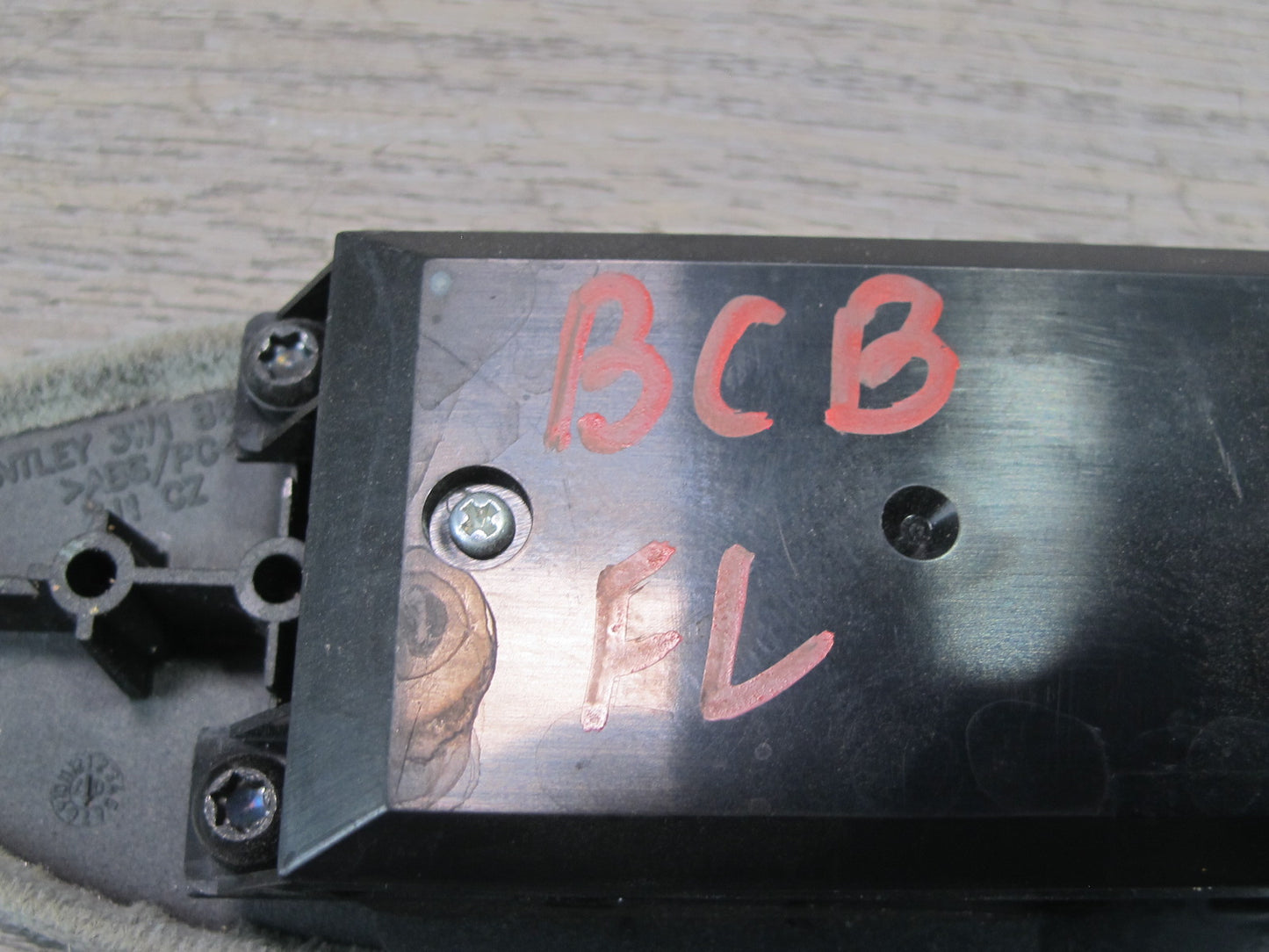 03-12 Bentley Continental GTC GT Front Left Door Master Power Window Switch