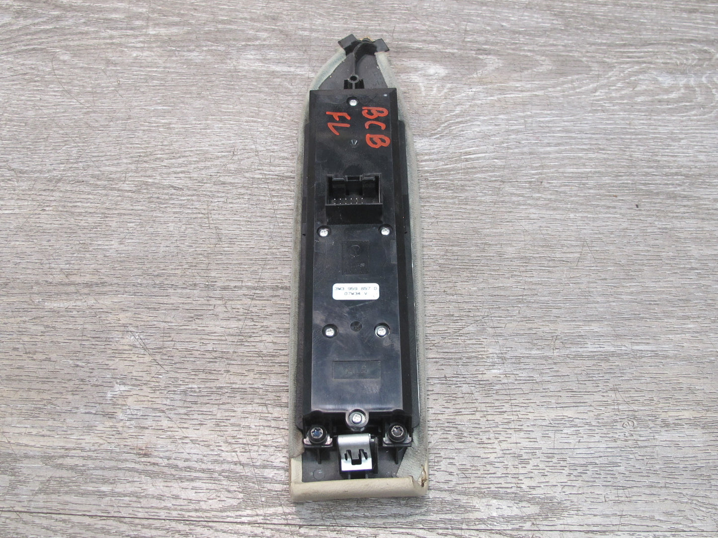 03-12 Bentley Continental GTC GT Front Left Door Master Power Window Switch