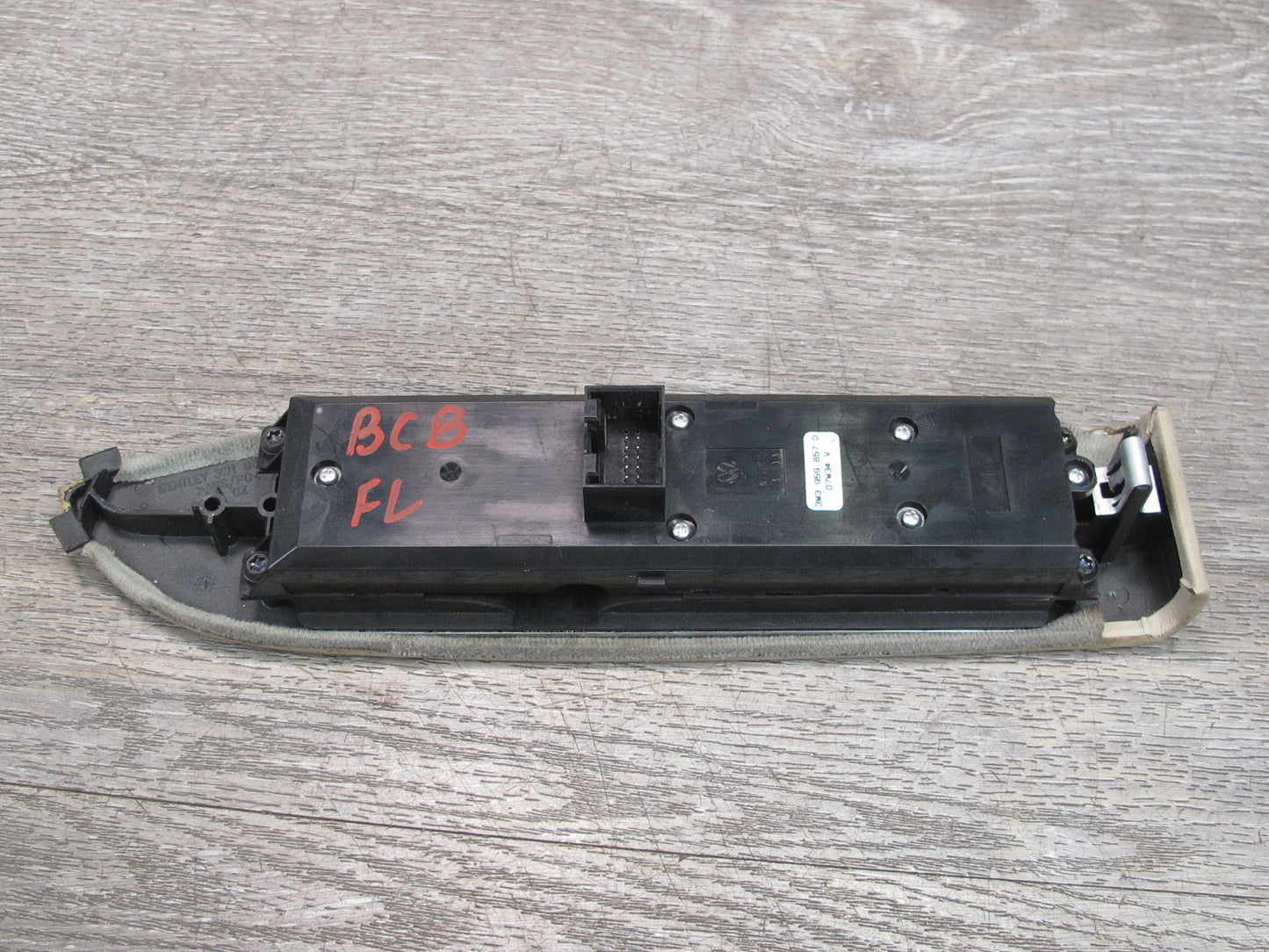 03-12 Bentley Continental GTC GT Front Left Door Master Power Window Switch