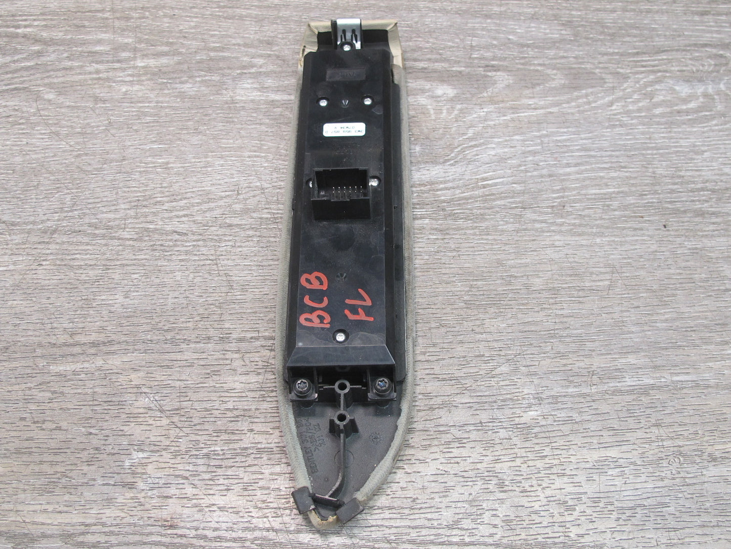 03-12 Bentley Continental GTC GT Front Left Door Master Power Window Switch