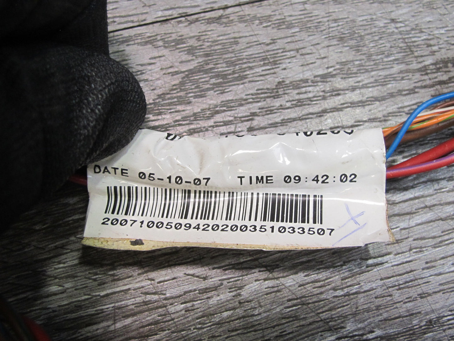 03-11 Bentley Continental GTC GT Right Door Wire Wiring Harness 3W0971121P