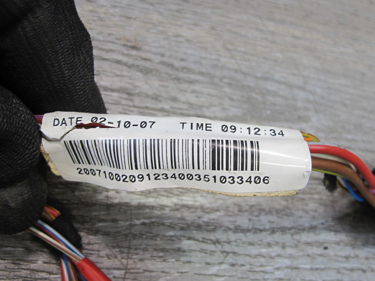 03-12 Bentley Continental GTC GT Left Door Wire Wiring Harness 3W0971120P