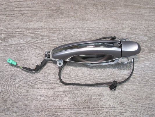 03-10 Bentley Continental GTC GT Front Right Door Exterior Handle Silver