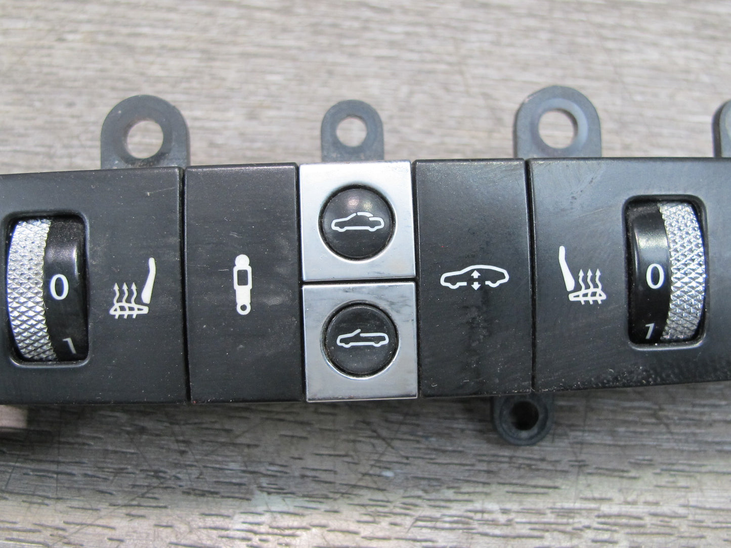 07-11 Bentley Continental GTC Convertible Center Console Switch Panel 3W7959676A