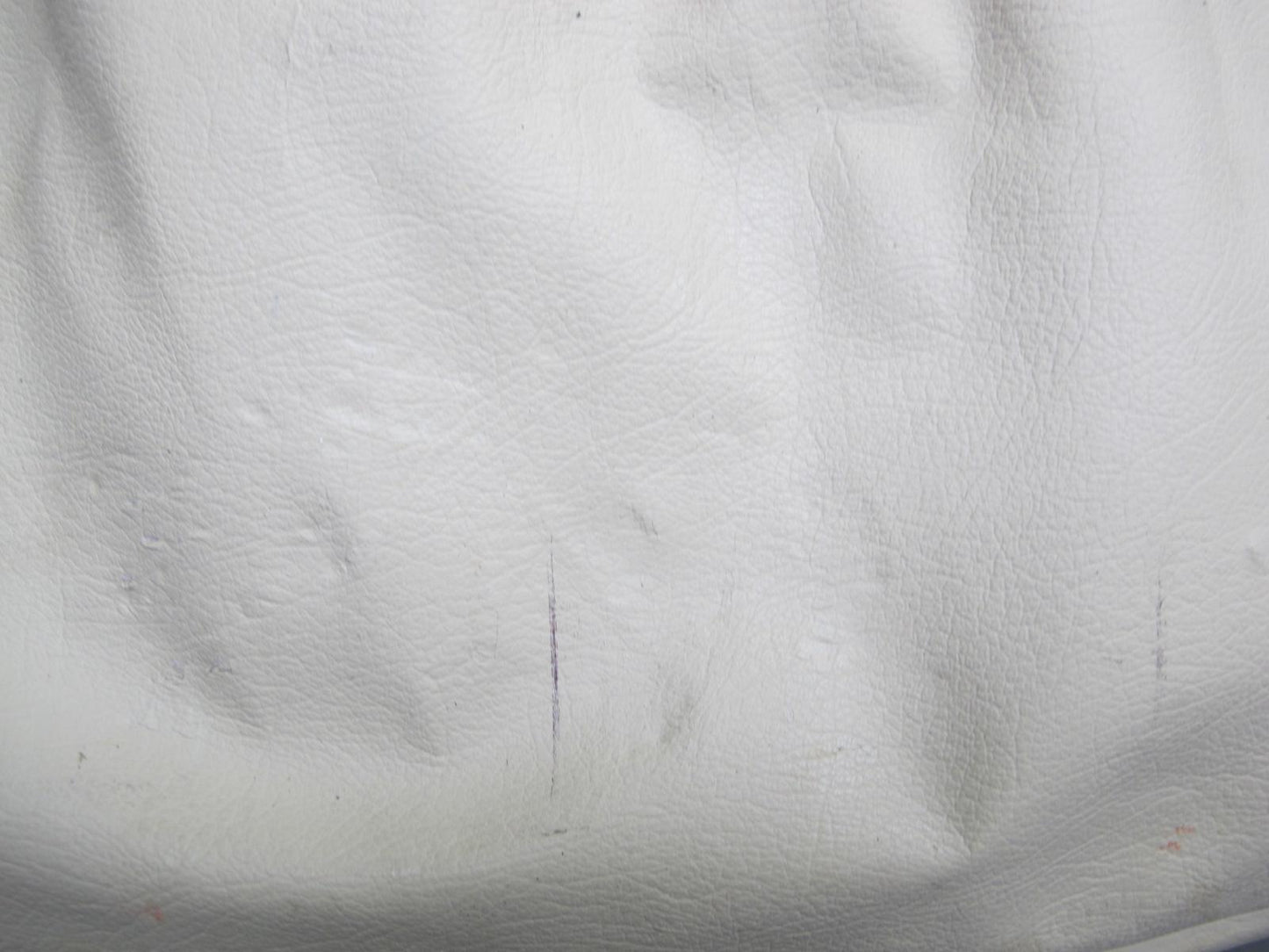 86-91 Mercedes W126 Front Right Passenger Seat Back Trim Cover Panel Beige OEM