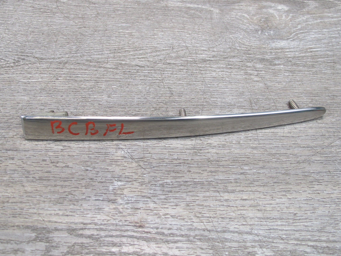 03-10 Bentley Continental GTC GT Set of 2 Front Bumper Chrome Trim Molding