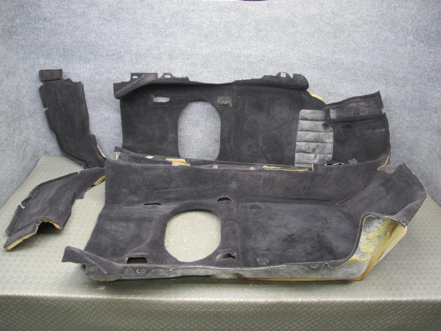 1997-2004 Porsche Boxster 986 Interior Carpet Liner Floor MAT Cover Black