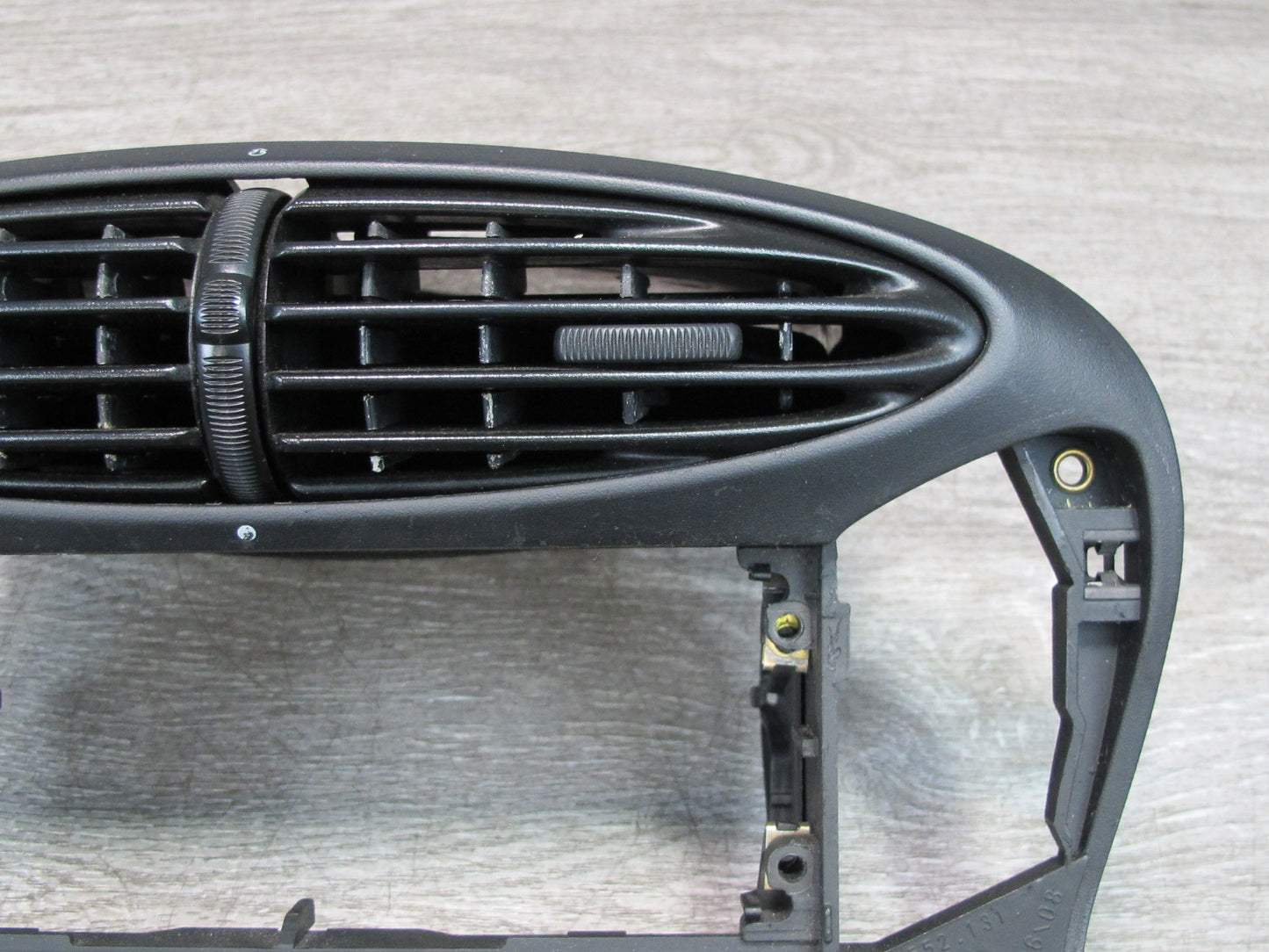 1997-2004 Porsche Boxster 986 Center Dash Radio Console A/C Air Vent Trim Grill