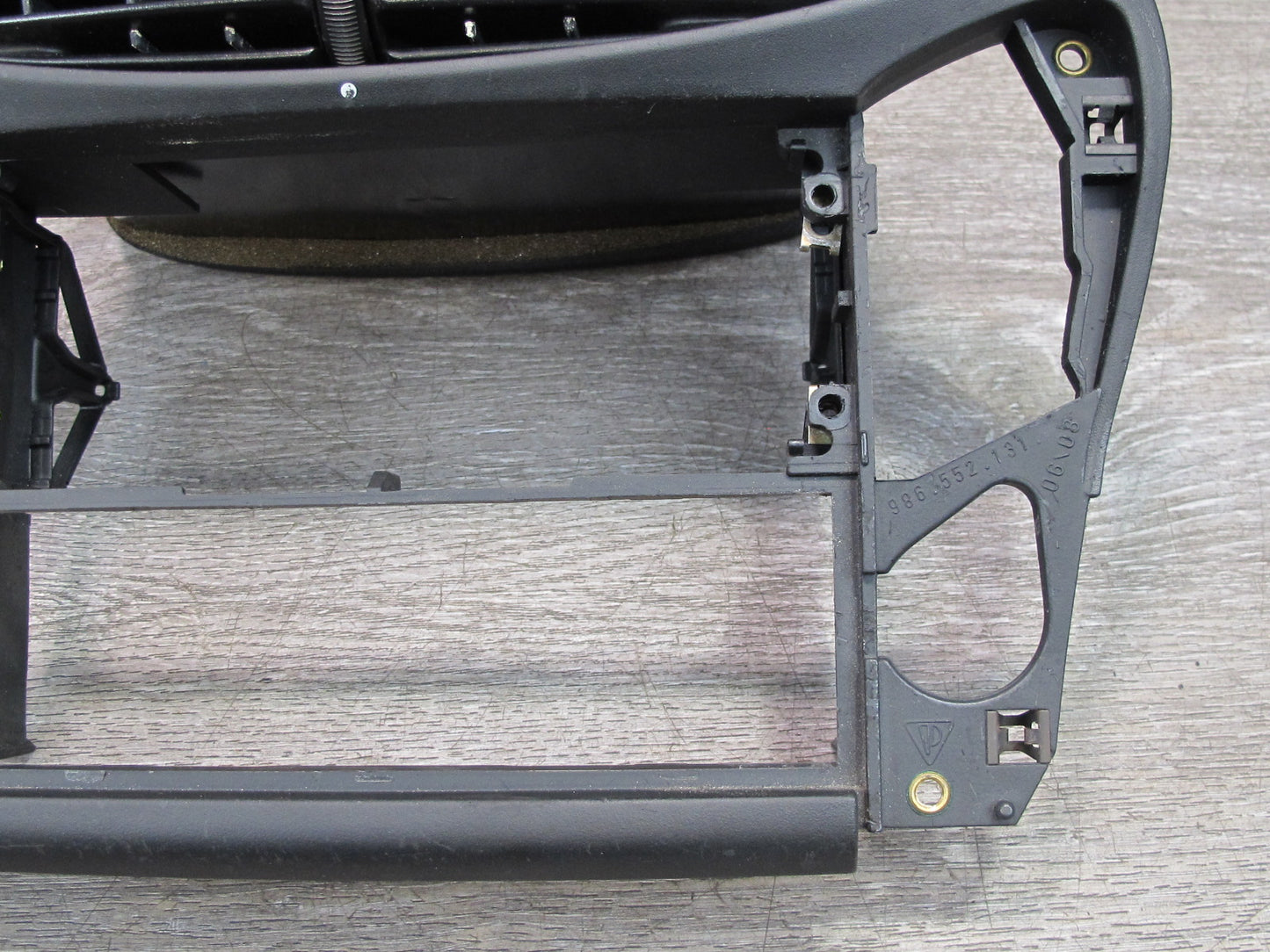 1997-2004 Porsche Boxster 986 Center Dash Radio Console A/C Air Vent Trim Grill