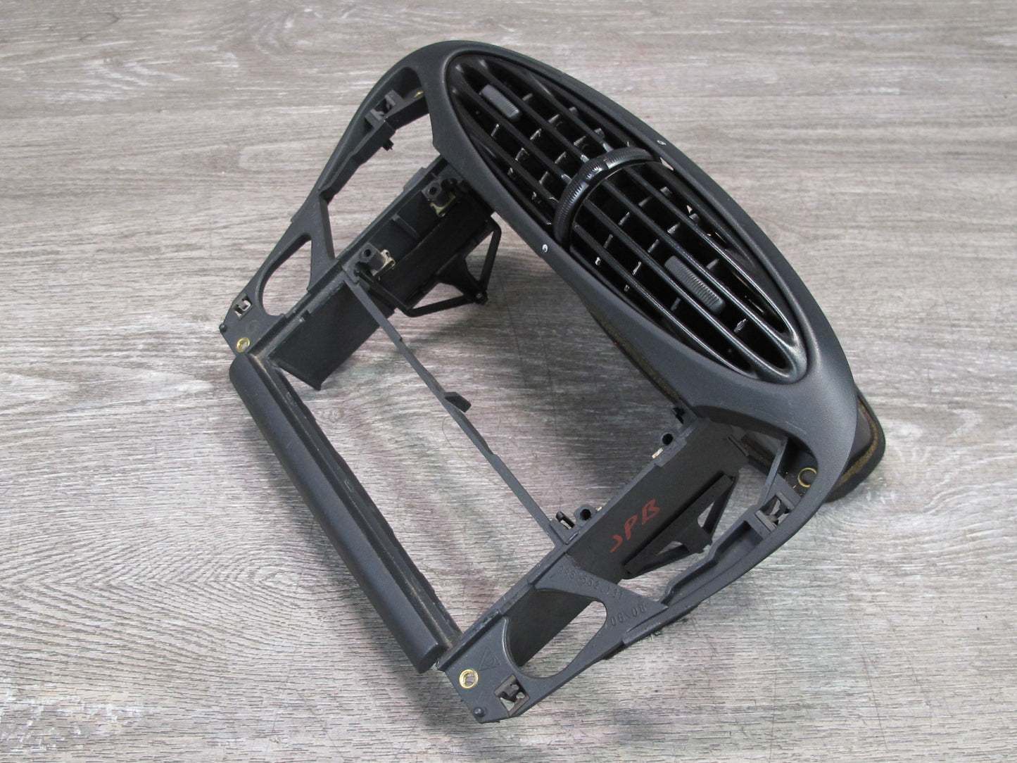 1997-2004 Porsche Boxster 986 Center Dash Radio Console A/C Air Vent Trim Grill