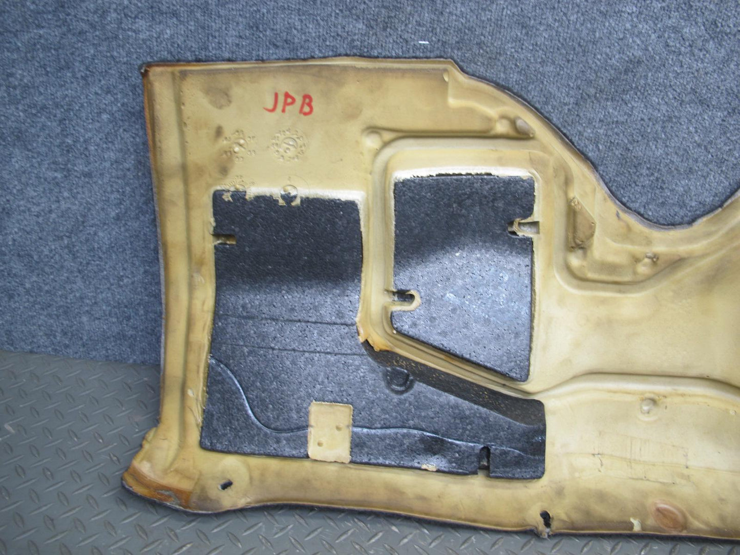 99-02 Porsche Boxster 986 Rear Upper Engine Compartment Panel Carpet Cover Set