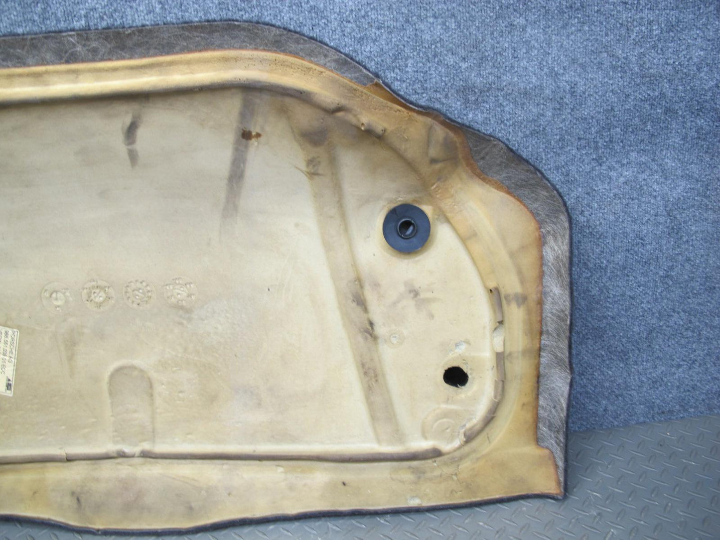 99-02 Porsche Boxster 986 Rear Upper Engine Compartment Panel Carpet Cover Set
