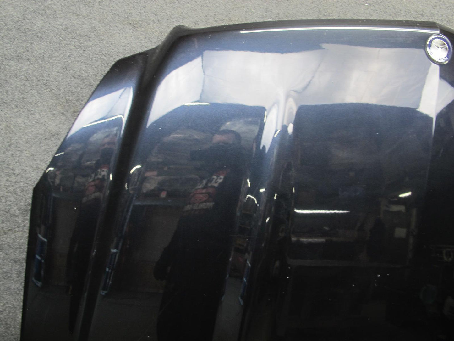 09-12 Mercedes R230 Sl-class Front Hood Bonnet Shell Panel Cover Black OEM