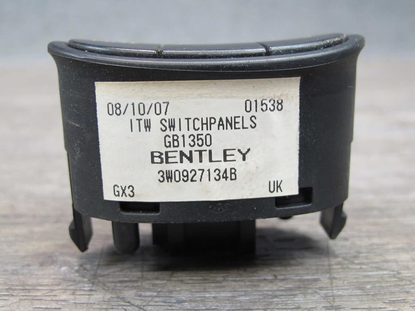 03-10 Bentley Continental GTC GT Flying Spur Trip PDC ESP Button Switch