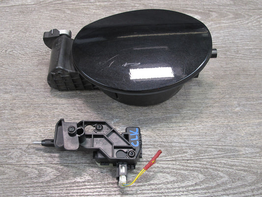 05-11 Mercedes R171 SLK Fuel Tank Filler Door Lid Housing Black w Actuator OEM