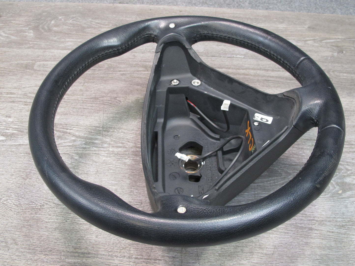 05-08 Mercedes R171 SLK55 AMG Sport Leather Steering Black w Shifter Paddles OEM