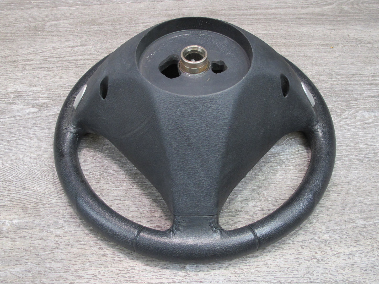 05-08 Mercedes R171 SLK55 AMG Sport Leather Steering Black w Shifter Paddles OEM