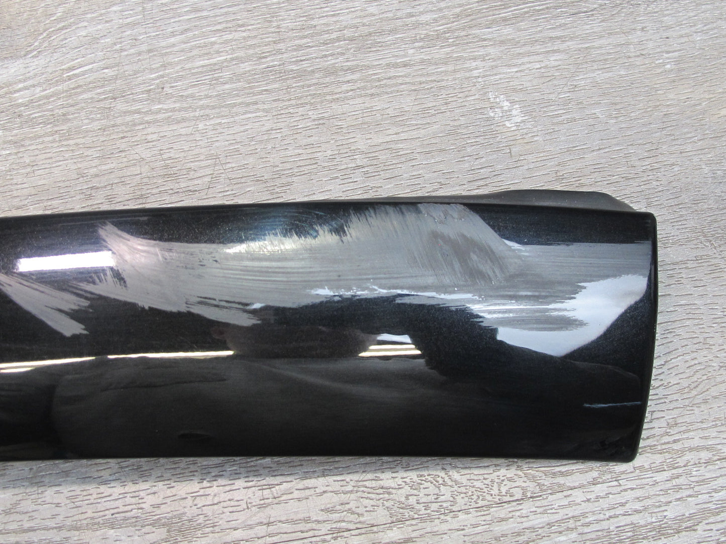 05-11 Mercedes R171 Set of 2 Windshield Exterior A Pillar Trim Cover Black OEM