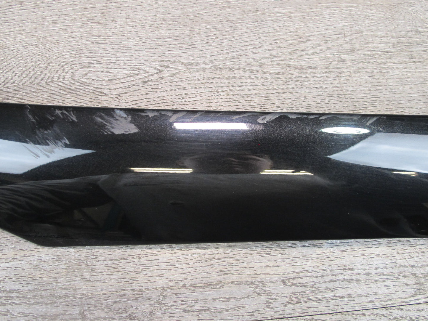 05-11 Mercedes R171 Set of 2 Windshield Exterior A Pillar Trim Cover Black OEM