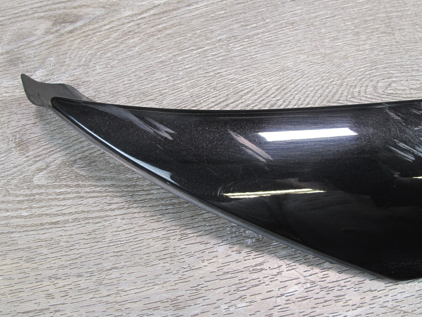 05-11 Mercedes R171 Set of 2 Windshield Exterior A Pillar Trim Cover Black OEM