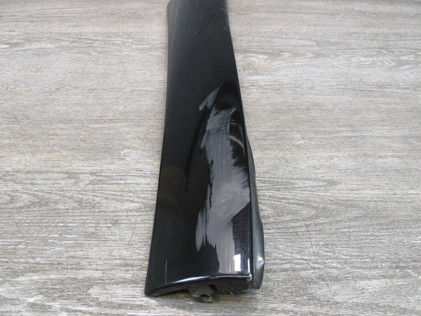 05-11 Mercedes R171 Set of 2 Windshield Exterior A Pillar Trim Cover Black OEM