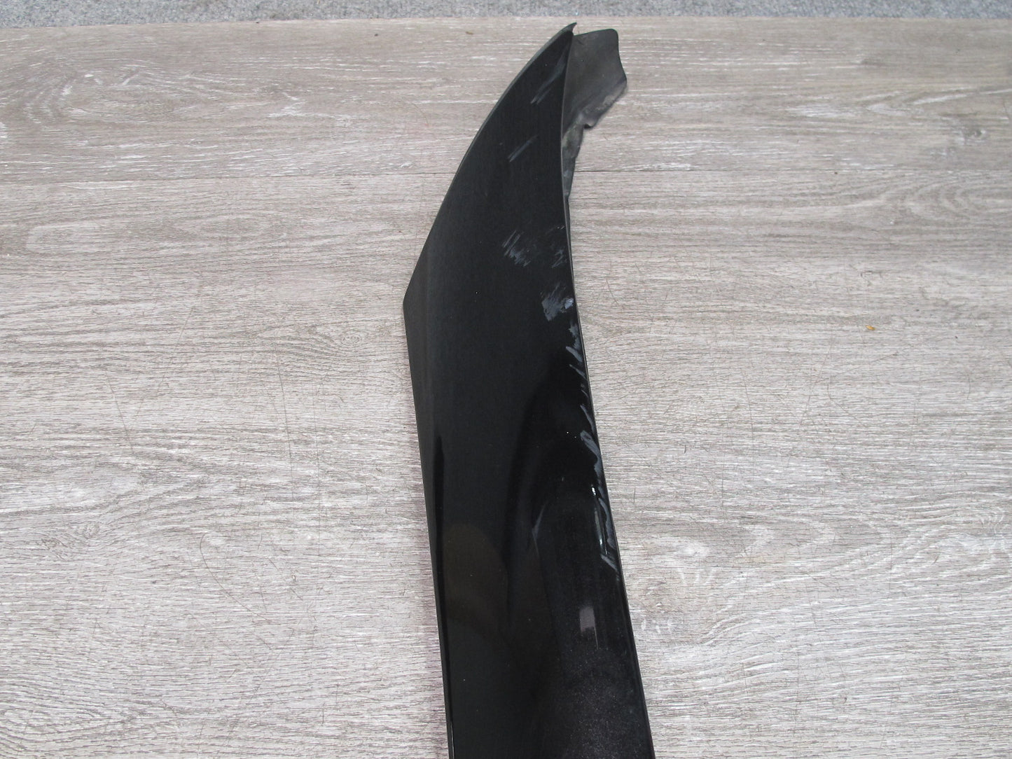 05-11 Mercedes R171 Set of 2 Windshield Exterior A Pillar Trim Cover Black OEM