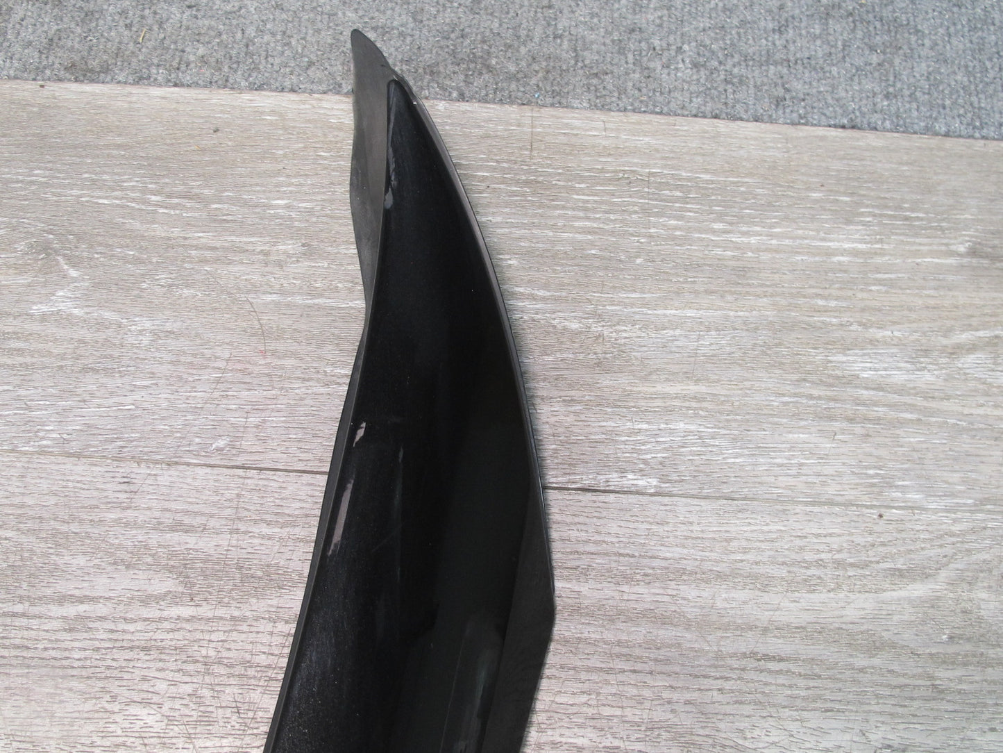 05-11 Mercedes R171 Set of 2 Windshield Exterior A Pillar Trim Cover Black OEM