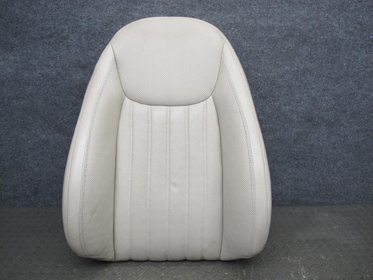 09-12 Mercedes R230 Sl-class Front Right Seat Leather Upper Backrest Beige OEM