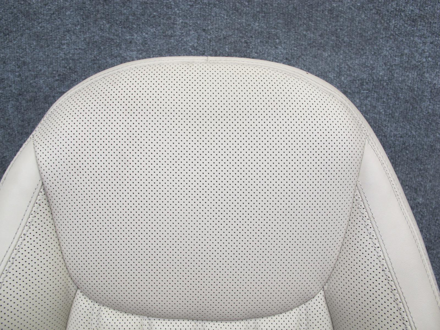 09-12 Mercedes R230 Sl-class Front Right Seat Leather Upper Backrest Beige OEM