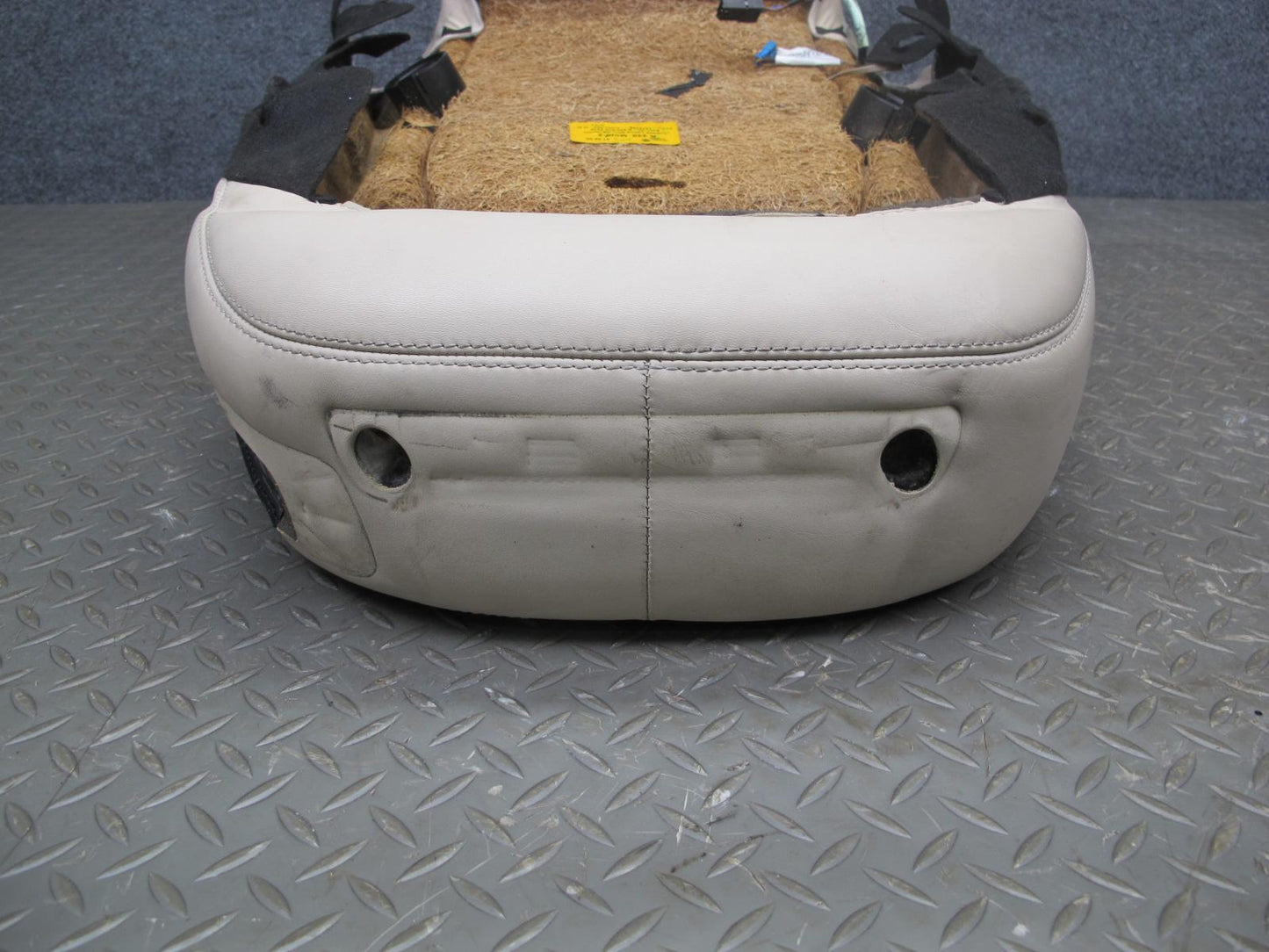 09-12 Mercedes R230 Sl-class Front Right Seat Leather Upper Backrest Beige OEM