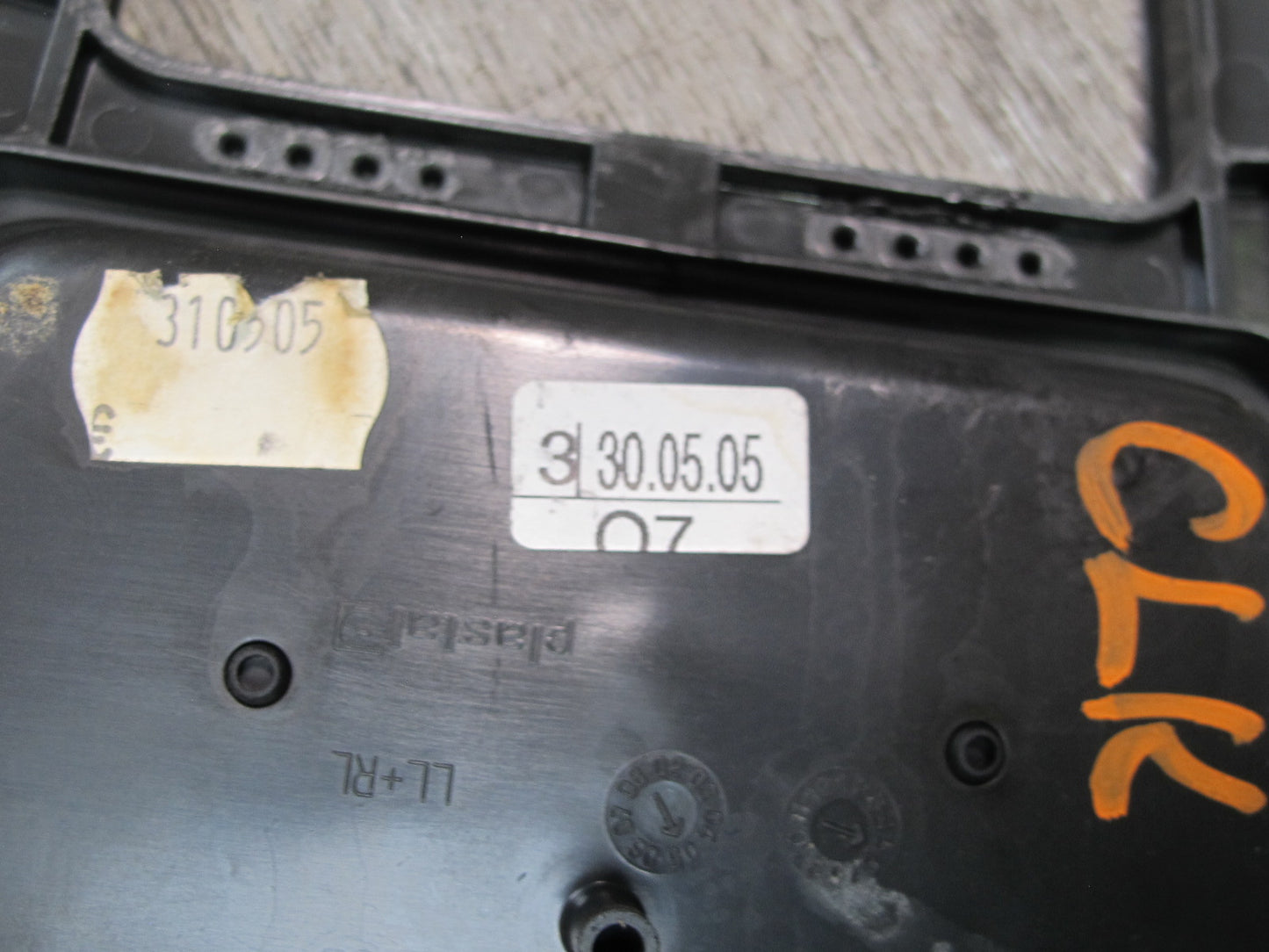 05-11 Mercedes R171 Slk-class Center Console Shifter Trim Bezel Cover Panel OEM