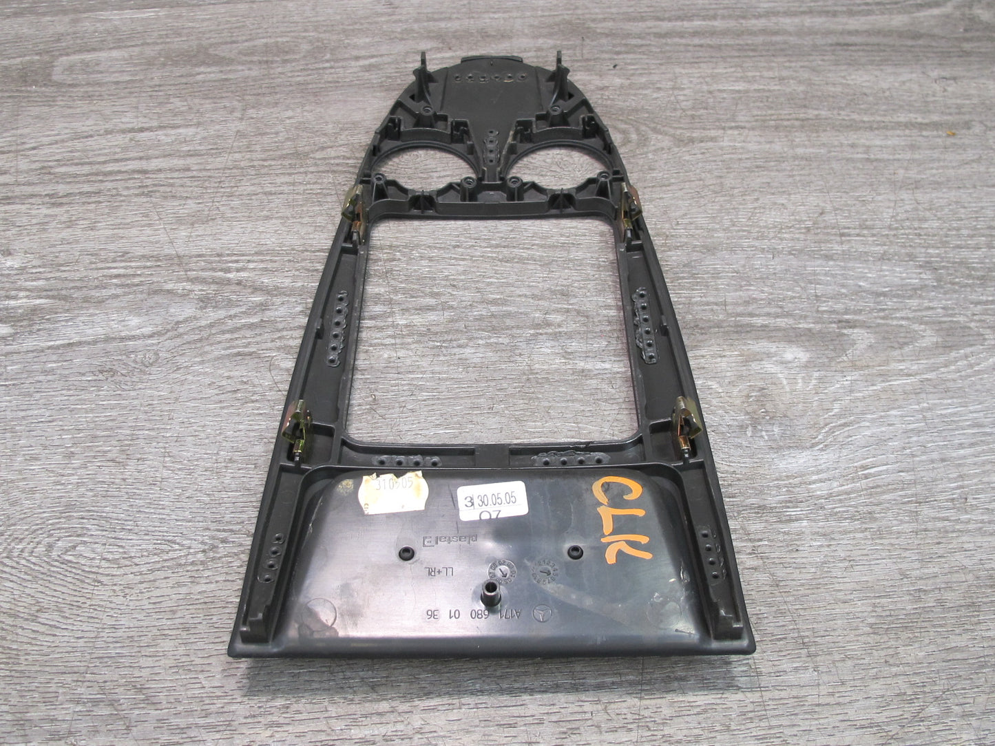 05-11 Mercedes R171 Slk-class Center Console Shifter Trim Bezel Cover Panel OEM