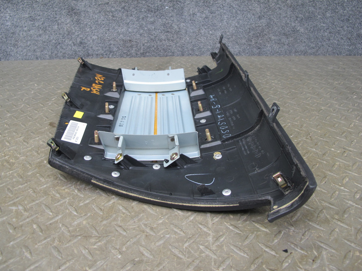 04-06 Nissan 350Z Z33 Conv Dashboard Dash Right Upper Trim Cover Panel Black OEM