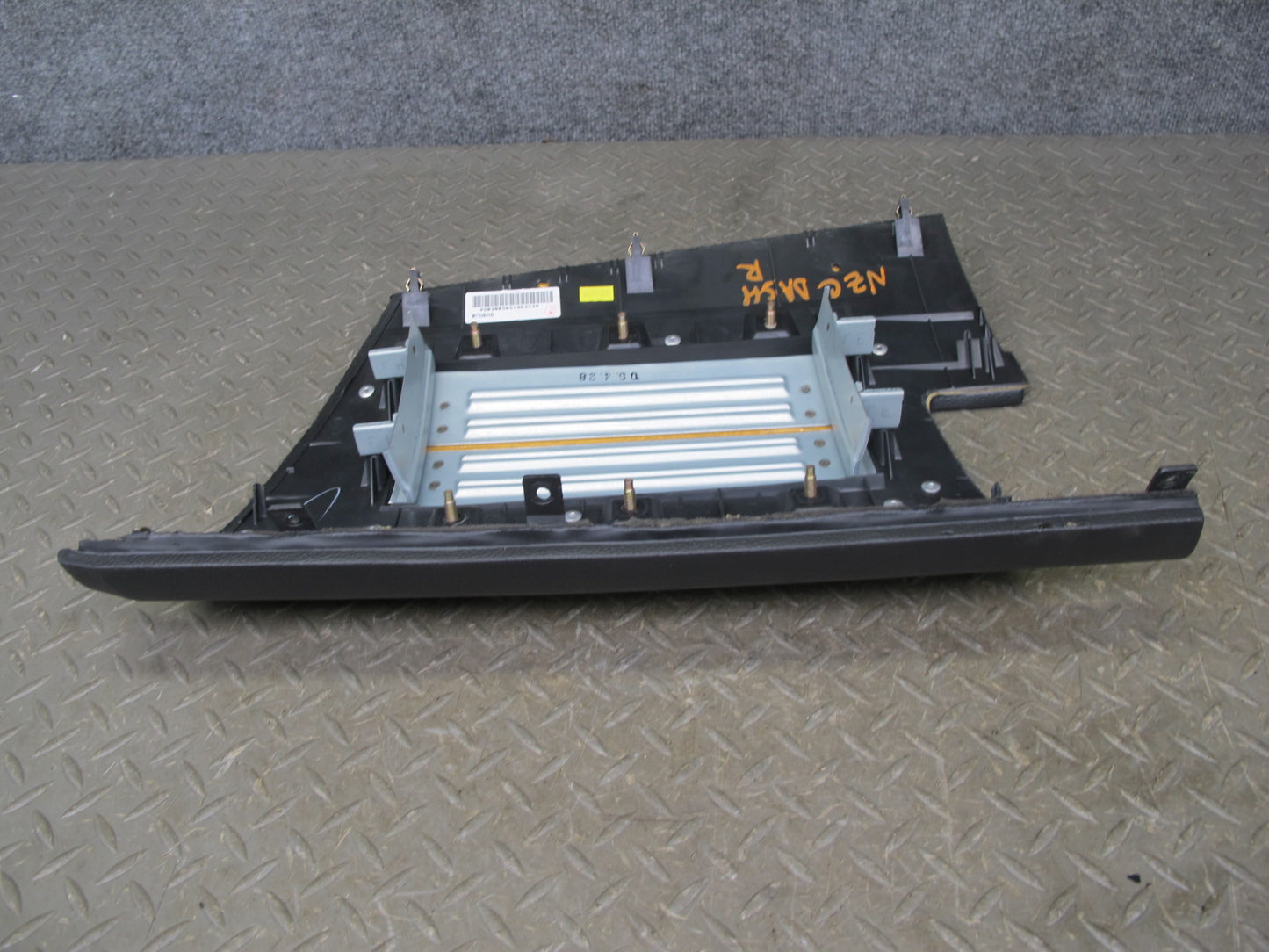 04-06 Nissan 350Z Z33 Conv Dashboard Dash Right Upper Trim Cover Panel Black OEM