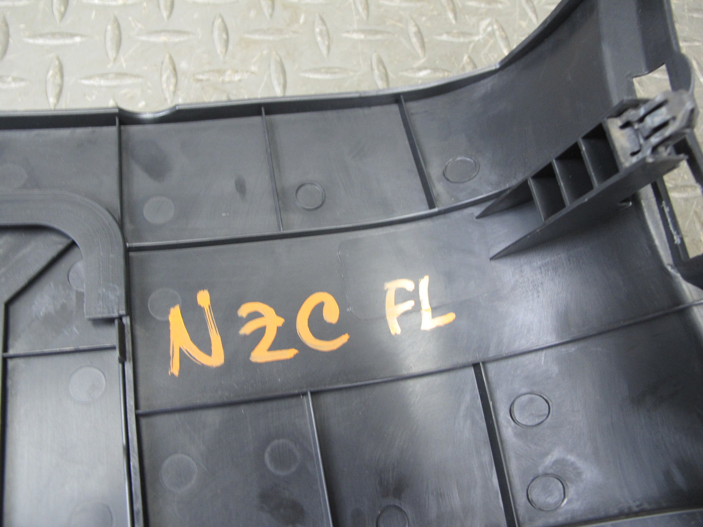 03-09 Nissan 350Z Z33 Set of 2 Front Left & Right Kick Trim Cover Black OEM