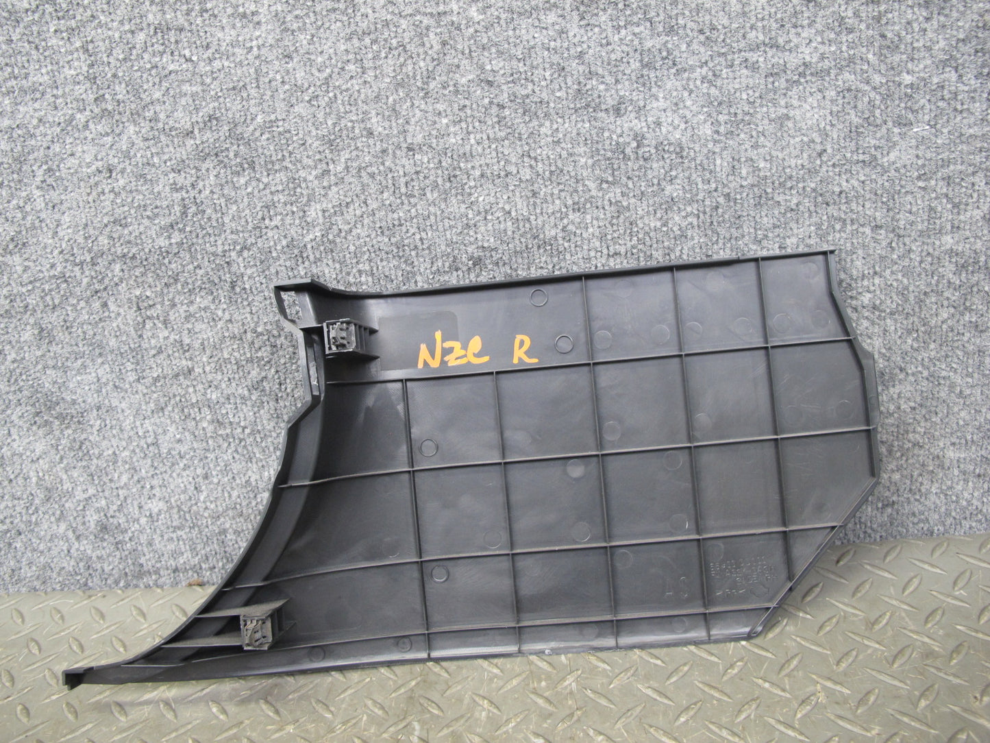 03-09 Nissan 350Z Z33 Set of 2 Front Left & Right Kick Trim Cover Black OEM