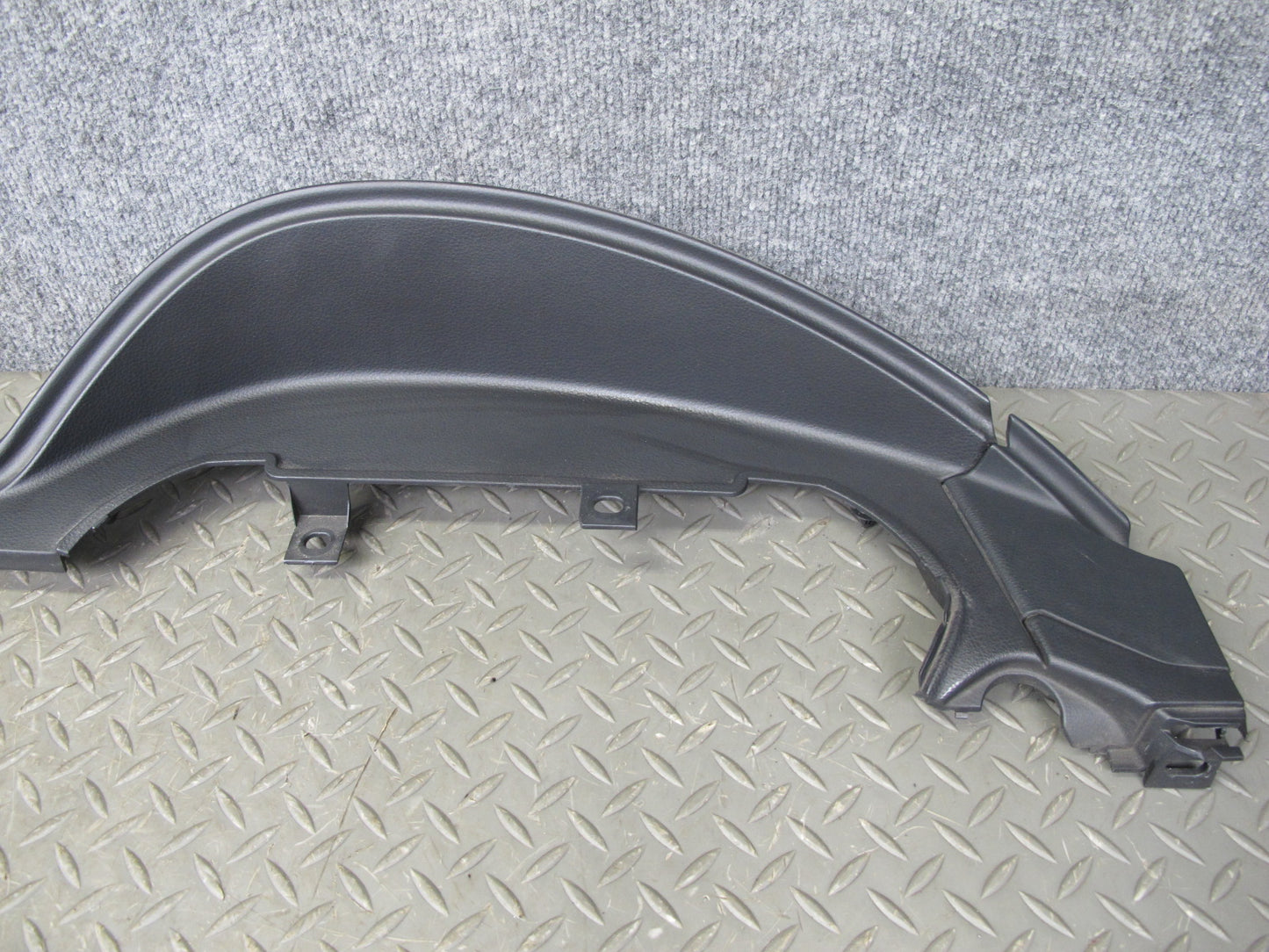 04-09 Nissan 350Z Z33 Convertible Rear Behind Seat Upper Trim Panel Black OEM