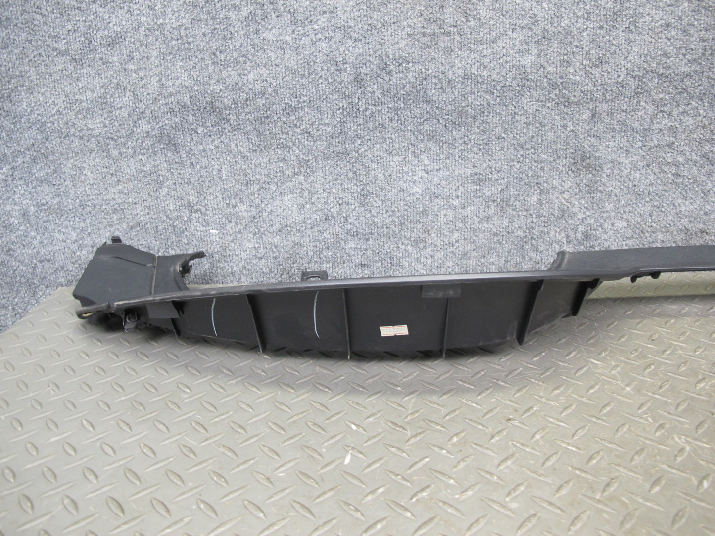 04-09 Nissan 350Z Z33 Convertible Rear Behind Seat Upper Trim Panel Black OEM